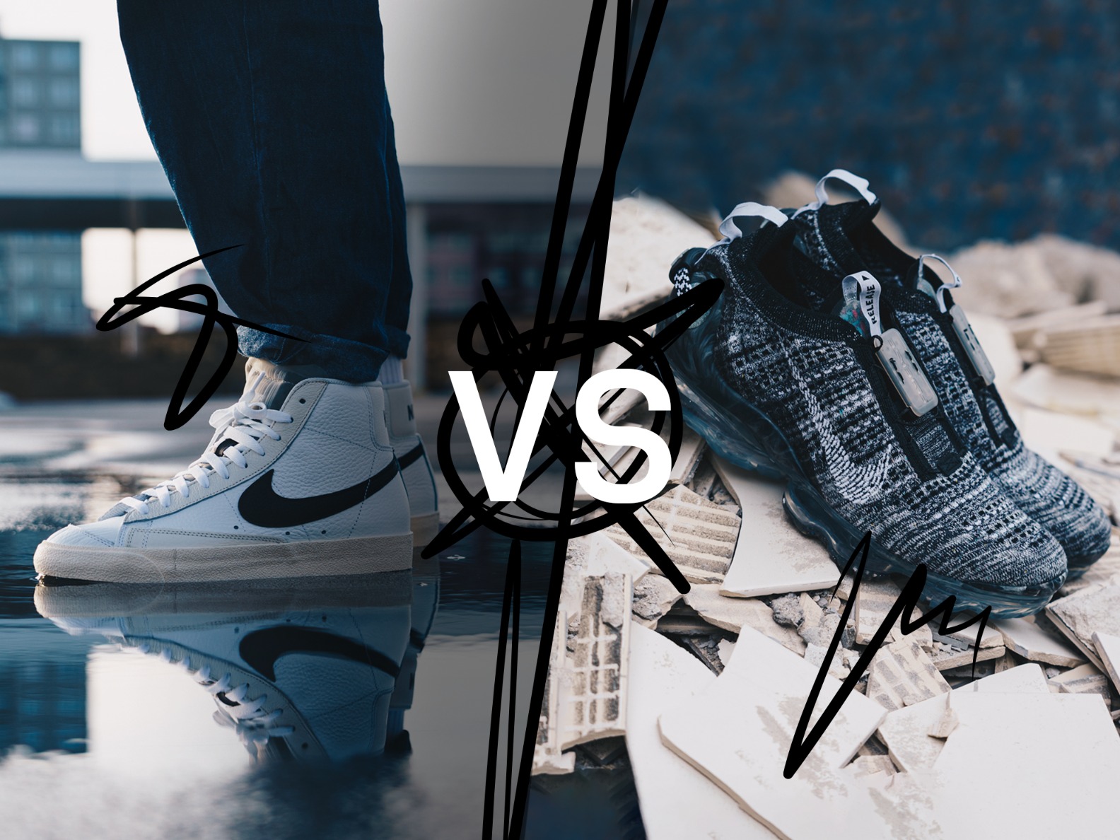 Nike Blazer vs Nike Air Vapormax – a kollégáink döntenek